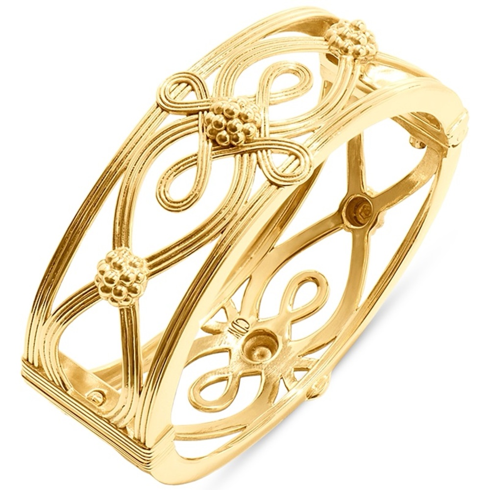 Capucine De Wulf Monique Hinged Bangle Bracelet